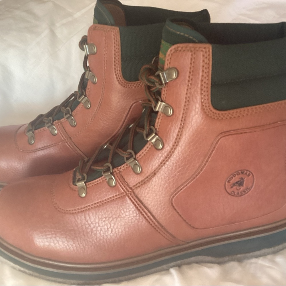 HODGMAN CLASSIC nearly new Felt Soled Fishing/Wading Boots #19215 Size 14.